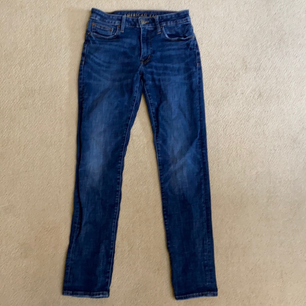 American Eagle jeans Next Level Flex Slim 31x32 excellent condition Dark wash